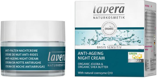 Lavera Basis Sensitiv Q10 Creme Gesicht Nacht 50ml