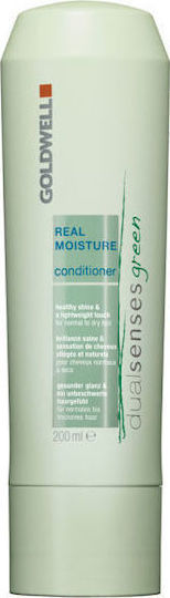 Goldwell Dualsenses Green Real Moisture Conditioner Hydration for All Hair Types 200ml