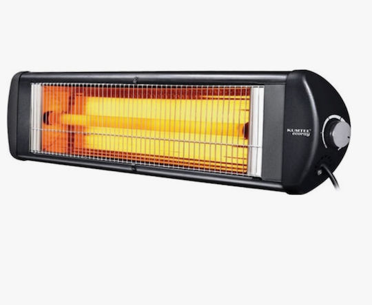 Kumtel Ecoray Επιτοίχια Σόμπα Χαλαζία με Θερμοστάτη 2500W