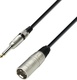 Adam Hall Microphone Cable XLR male - 6.3mm male 1m (K3MMP0100)