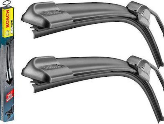 Bosch Aerotwin A116S Front Set Car Wiper Blades 600mm/400mm Universal Renault Clio