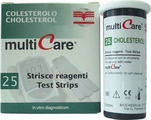 BSI Multicare Χοληστερίνης Αναλώσιμα Ιατρείου 25τμχ