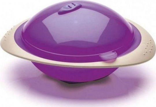 Thermobaby Baby Food Bowl Made of Purple Plastic