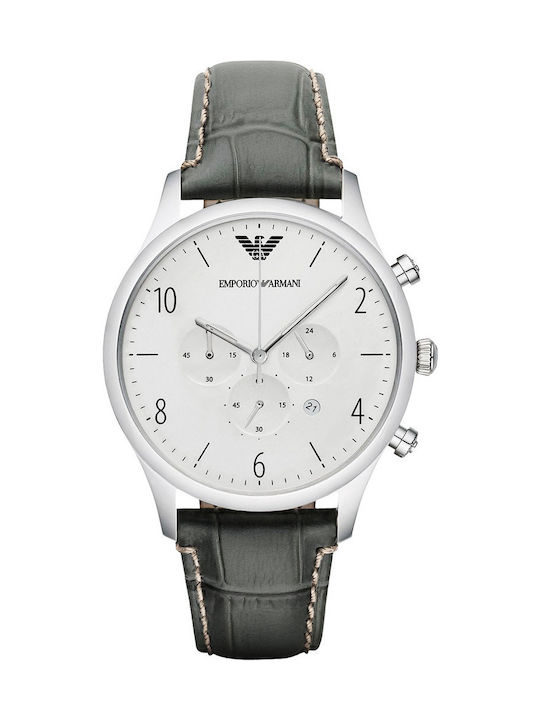 Emporio Armani Watch Chronograph Battery with B...