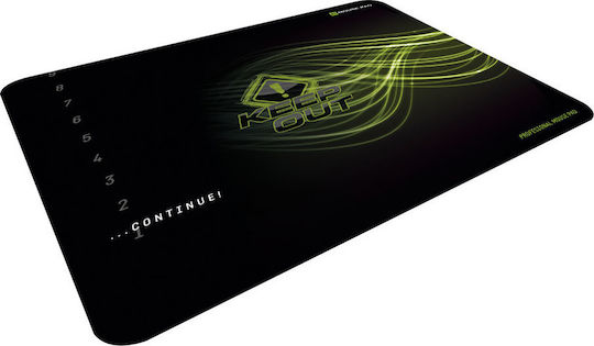 Keep Out Large Gaming Mouse Pad Black 450mm R4