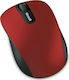 Microsoft 3600 Kabellos Bluetooth Mini Maus Rot