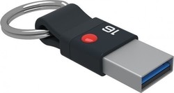 Emtec Nano Ring 16GB USB 3.0 Stick Μαύρο