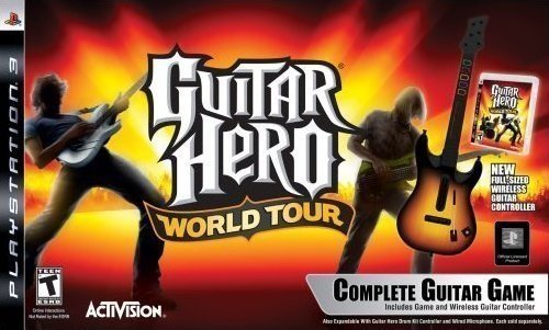 guitar hero world tour guitar ps3