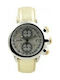 Oxette Watch with Beige / Beige Leather Strap 11X06-00299