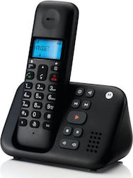 Motorola T311 Cordless Phone with Speaker Black