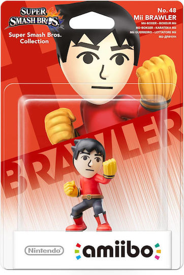 Nintendo Amiibo Super Smash Bros Mii Brawler Character Figure για WiiU