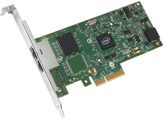 Intel I350-T2 v2 Ενσύρματη Κάρτα Δικτύου Gigabit (1Gbps) Ethernet PCI-e