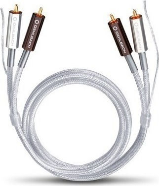Oehlbach Silver Express Plus 100 Cable RCA male - RCA male 1m