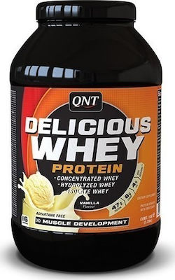 QNT Delicious Whey Molkenprotein mit Geschmack Vanille 908gr