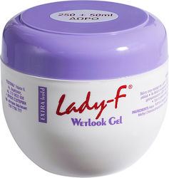 Lady F Wetlook Gel Extra Hold 300ml Gel Μαλλιών 300ml