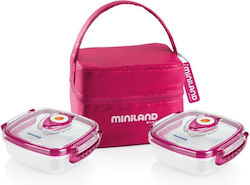Miniland Pack 2 Go Baby Thermoskanne für Lebens...