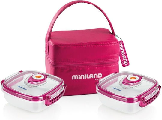 Miniland Pack 2 Go Termos Pentru Bebeluşi Pentru Alimente 330ml