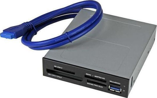 StarTech 35FCREADBU3 Intern Kartenleser USB 3.0 für /S/D/ /m/i/c/r/o/S/D/ /M/e/m/o/r/y/S/t/i/c/k/ /C/o/m/p/a/c/t/F/l/a/s/h/ / /