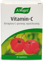 A.Vogel Vitamin-C Natural Vitamin für Energie & das Immunsystem 100mg 40 Registerkarten