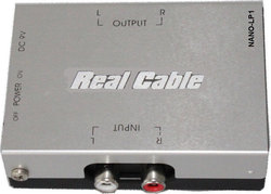 Real Cable NANO-LP1 Phono Preamp Silver