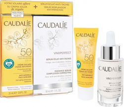 Caudalie Vinoperfect Set with Sunscreen Face Cream & Serum