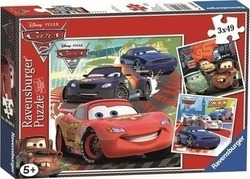 Disney Cars 2 3x49pcs Ravensburger