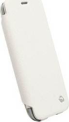 Krusell Malmo Book Leather White (Galaxy S5 mini)