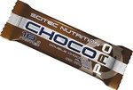 Scitec Nutrition Choco Pro Bar Batoană cu 18gr Proteine și Aromă Ciocolată dublă 55gr