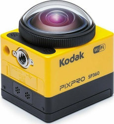 Kodak Pixpro SP360 Action Camera Full HD (1080p) με WiFi Explorer Kit Κίτρινη