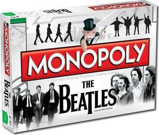 Joc de Societate Monopoly : The Beatles Collector's Edition pentru 2-4 Jucători 8+ Ani (EN) Winning Moves