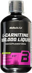 Biotech USA L-Carnitine cu Carnitină 100000mg și Gust Măr 500ml