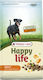 Happy Life Adult 15kg Dry Food for Adult Dogs with Calf