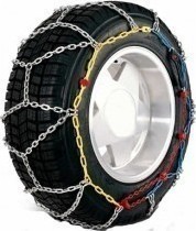 Autoline Pure Snow Chains with Thickness 9mm for Passenger Car 2pcs