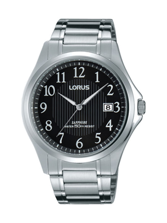 Lorus Watch with Silver Metal Bracelet RS995BX9