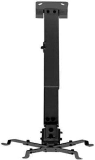 Sunne Projektorhalterung Decke Ceiling Bracket Mount mit maximaler Belastung von 20kg Schwarz