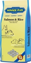 Winner Plus Salmon & Rice 3kg Dry Food for Adult Dogs with Rice and Salmon