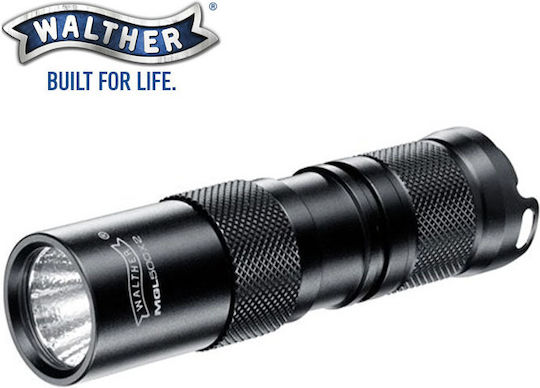 Walther Flashlight LED with Maximum Brightness 245lm MGL 500x2