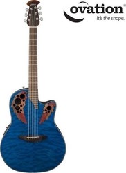 Ovation Celebrity CE44P-8TQ Elite Plus Полуакустична Китара Отрязана Ovation Celebrity CE44P-8TQ Elite Plus Полуакустична Китара Отрязана