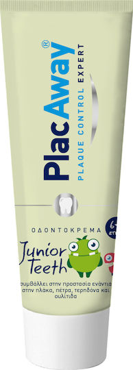 PlacAway Junior Kinderzahnpasta für 6+ Jahre 50ml