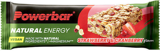PowerBar Natural Energy Cereal Bar Strawberry & Cranberry with Oat 40g