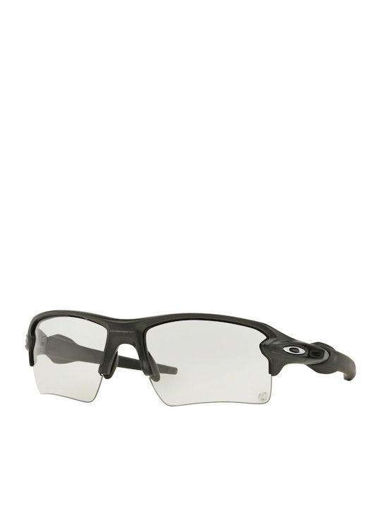 Oakley Flak 2.0 XL Мъжки Слънчеви Очила с Черна Пластмасова Рамка и Прозрачни Стъкла OO9188-16