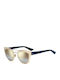 Dior Chromic Women's Sunglasses with Beige Plastic Frame and Gold Mirror Lens LML/9F