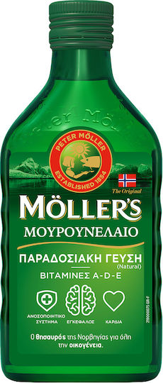 Möller’s Масло От Черен Дроб На Треска Традиционен Вкус 250ml