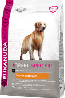 Eukanuba Adult Golden Retriever 12kg Trockenfutter für erwachsene Hunde großer Rassen mit Huhn