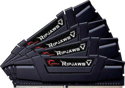 G.Skill Ripjaws V 32GB DDR4 RAM cu 4 module (4x8GB) și Viteză 3200 pentru Desktop