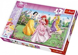 Kids Puzzle Princess By the Fountain for 3++ Years 24pcs Trefl