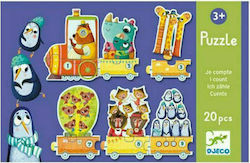 Kinderpuzzle Μαθαίνω να Μετράω für 3++ Jahre 20pcs Djeco