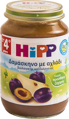 Hipp Fruchtcreme Prune with Pear Glutenfrei für 4m+ 190gr