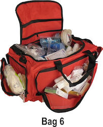 Pharmamedihelp Pharma Bag 6 Medical First Aid Bag Red Pharmamedihelp Pharma Bag 6 Medical First Aid Bag Red