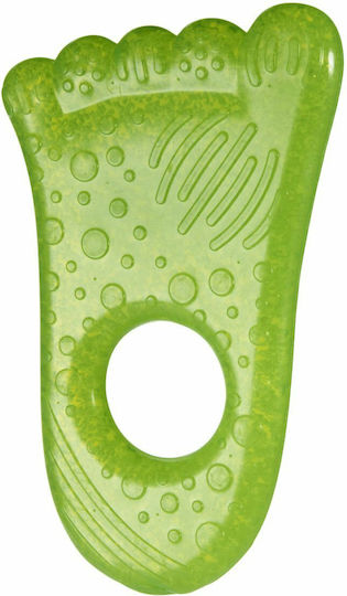 Munchkin Fun Ice Foot Teething Ring with Gel BPA Free Silicone for 0 m+ Green